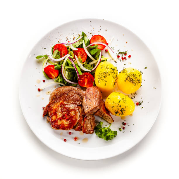 Fine dining presentation