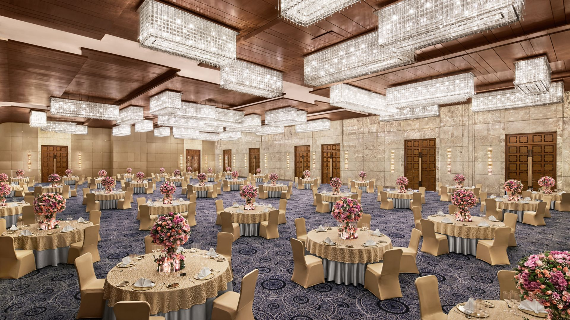 Event catering setup
